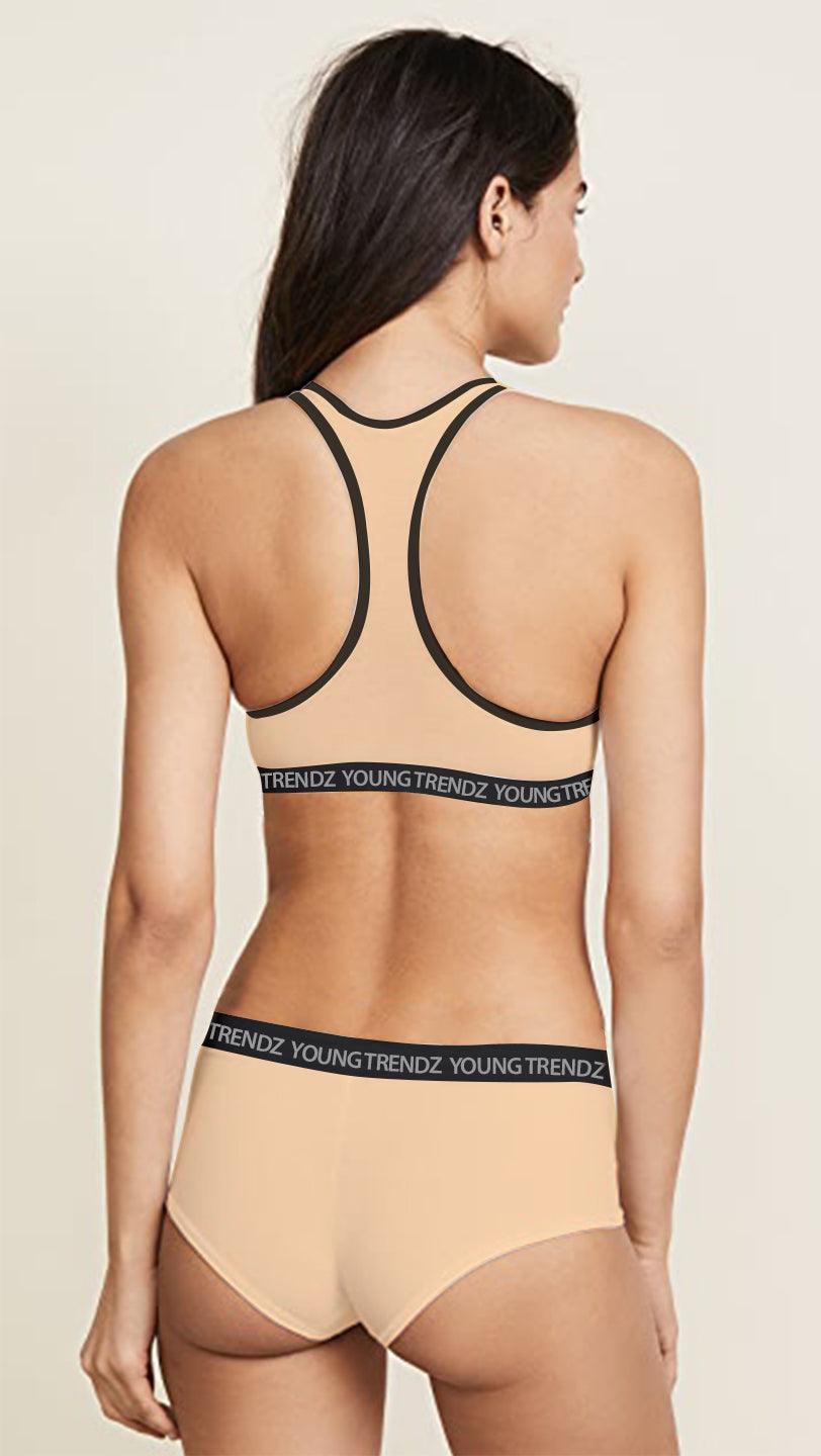 Womens Yt Elastic Combo Lingerie Set - Young Trendz