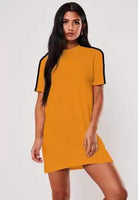 Women Night Dress (MUSTARD) - Young Trendz