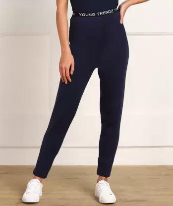 Thermal Tights for Winter Stretchable - Navy - Young Trendz