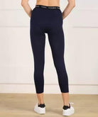 Women 3/4th/Calf Length Tights (Dark Blue) - Young Trendz